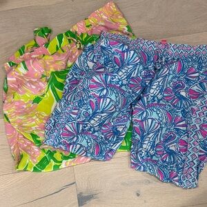 Lilly Pulitzer x Target Bundle - 2pants - both size large